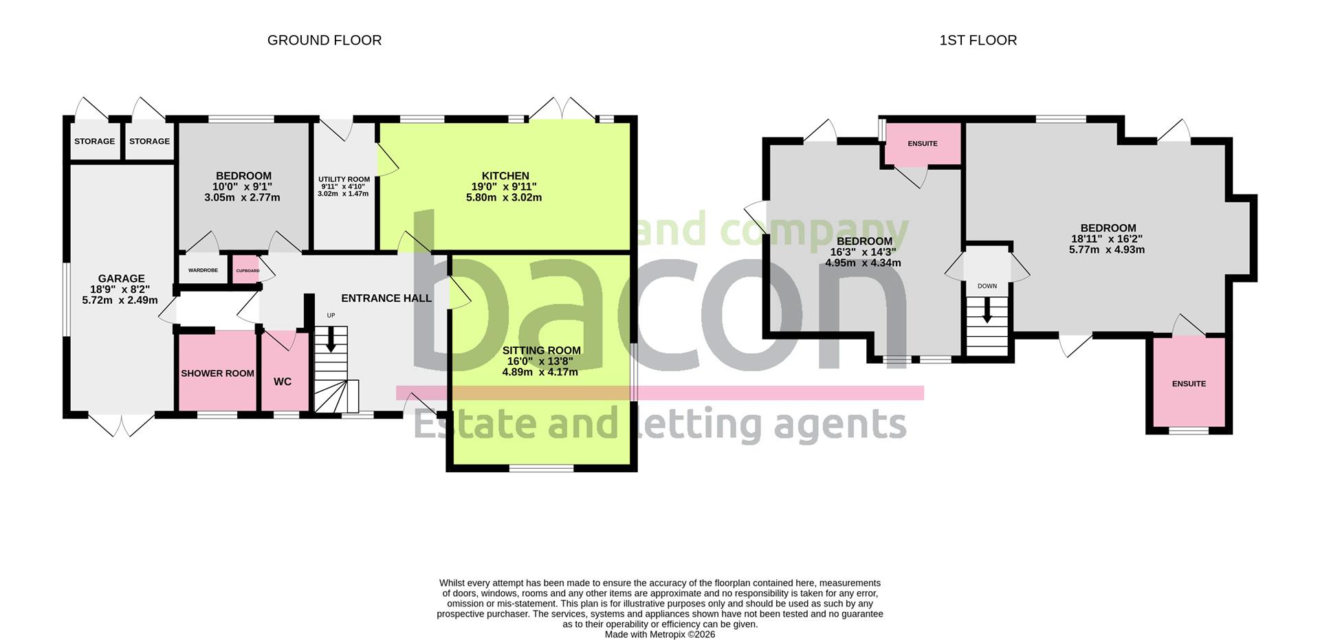 Floor Plan | House - Detached | Golden Avenue, East Preston | For Sale